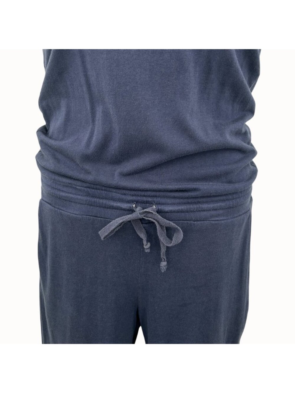 Michael Stars Navy Blue Sleeveless Drawstring Waist Jumpsuit Women's Size S - Picture 5 of 7